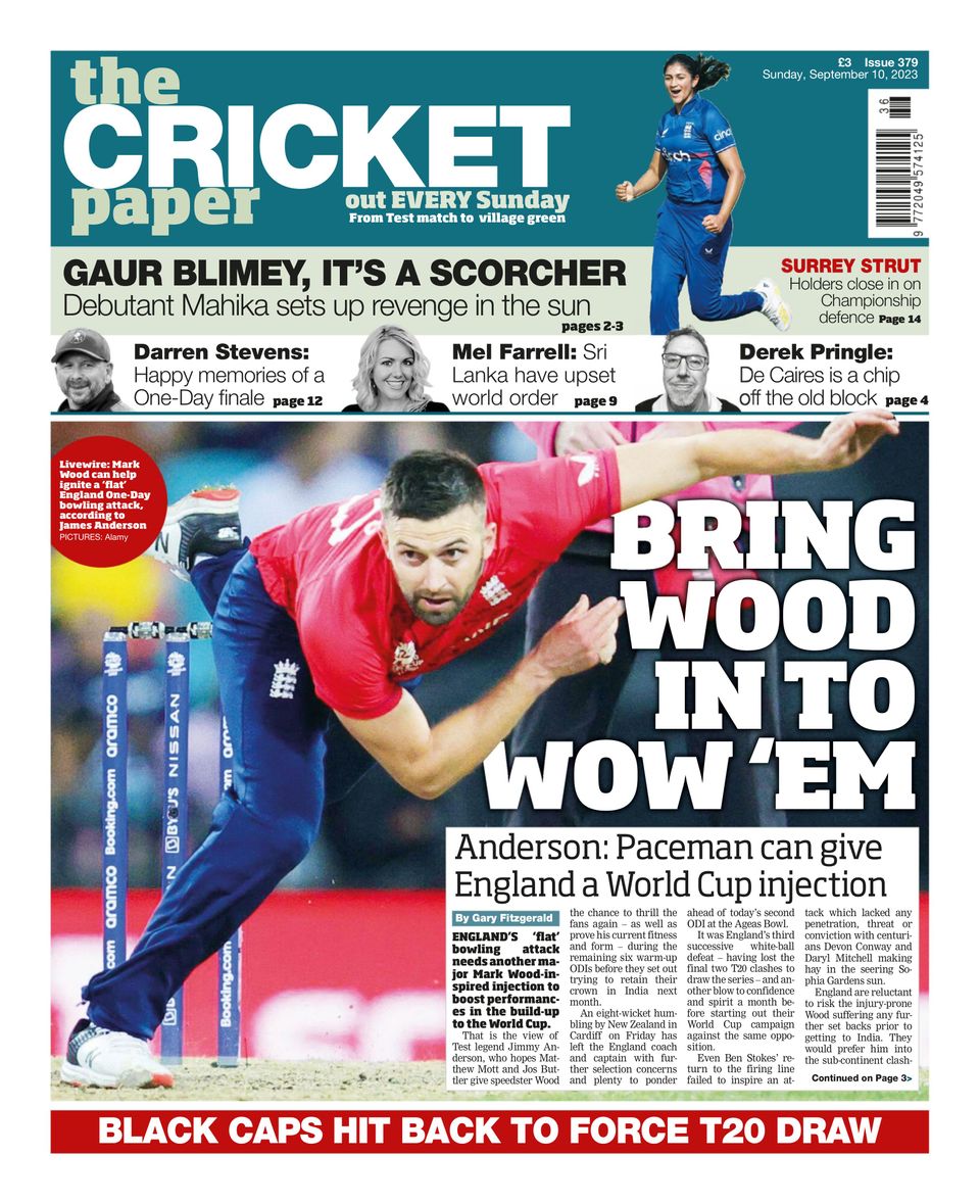 The Cricket Paper September 10, 2023 (Digital) - DiscountMags.com