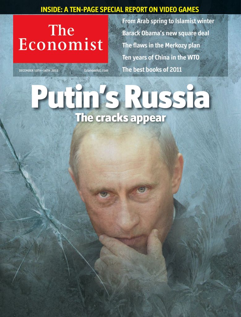 The Economist 2021 обложка Путин