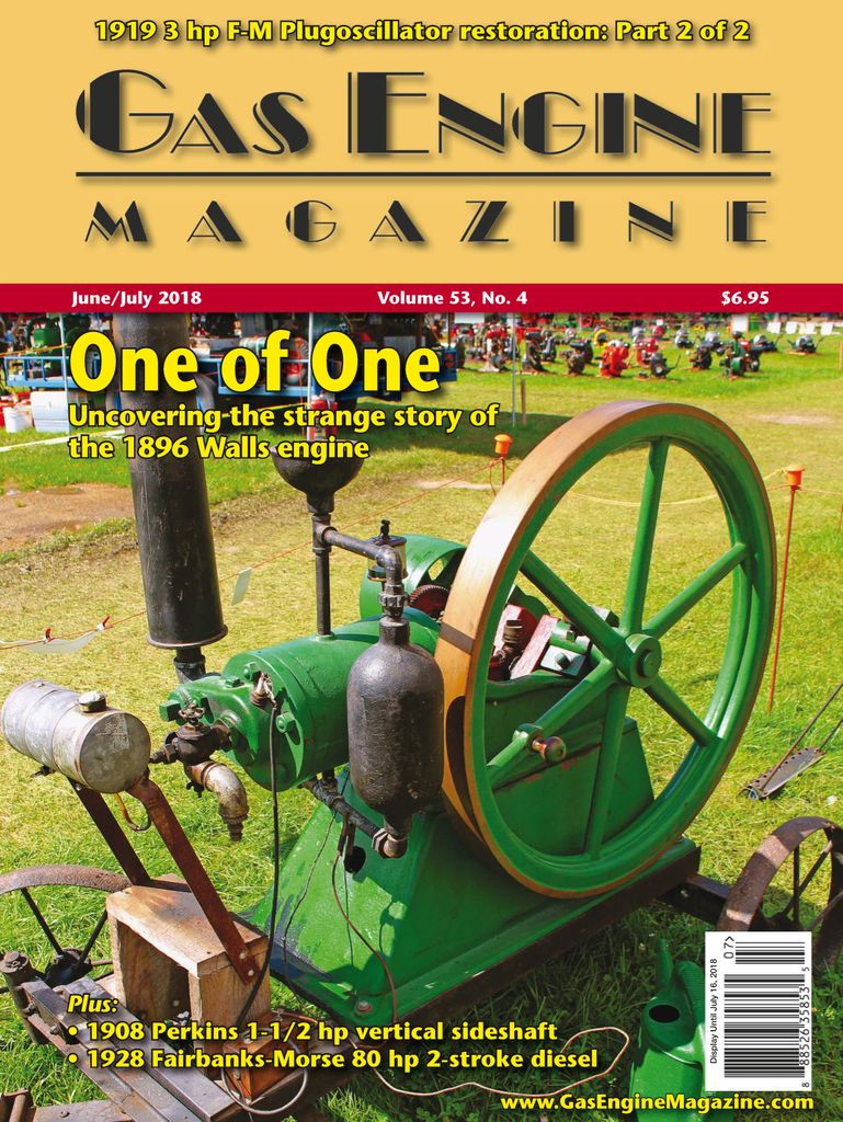 Engineering magazines. Gas engine.