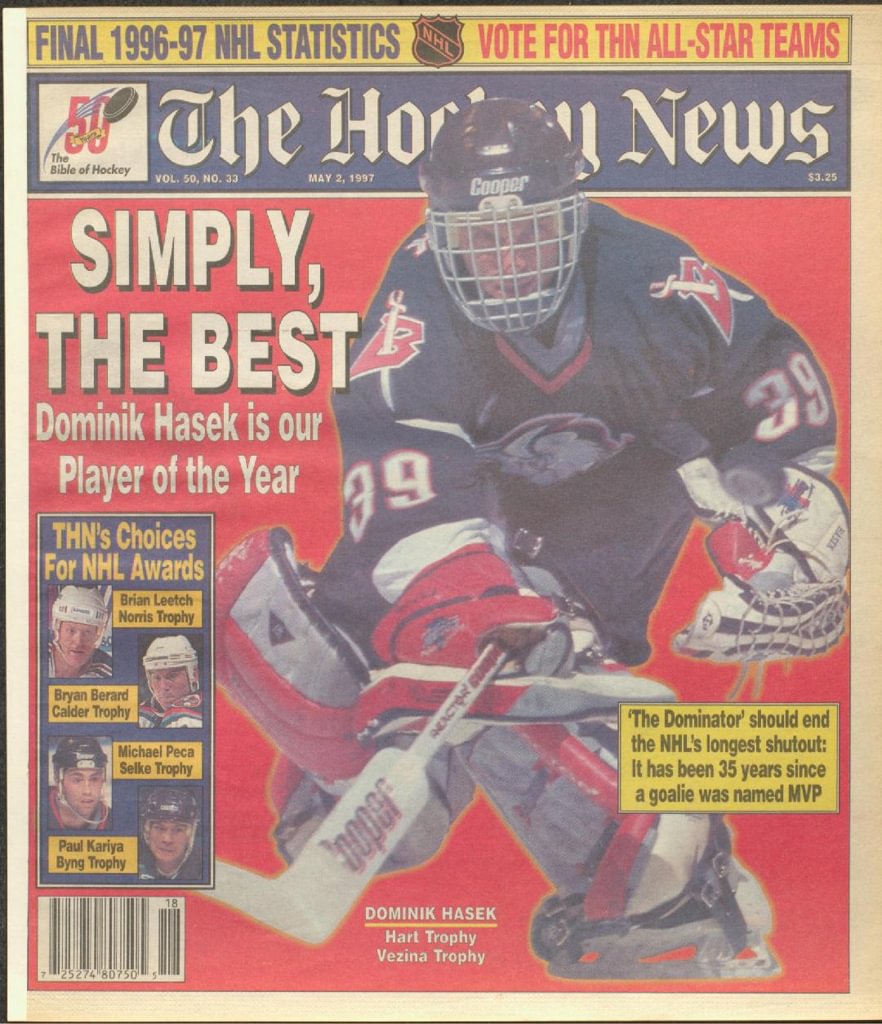 1997-98 Mikhail Shtalenkov Anaheim Mighty Ducks Game Worn Jersey