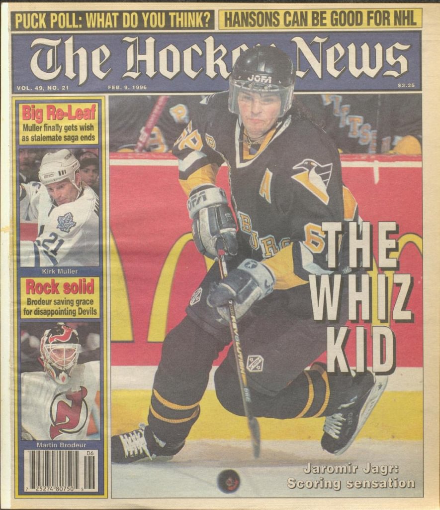 FoxTrax: 1996 NHL All-Star Game Third Period Highlights 
