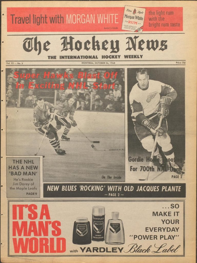 Cleveland Arena Sports Review 1966 Cleveland Barons Hockey Vintage