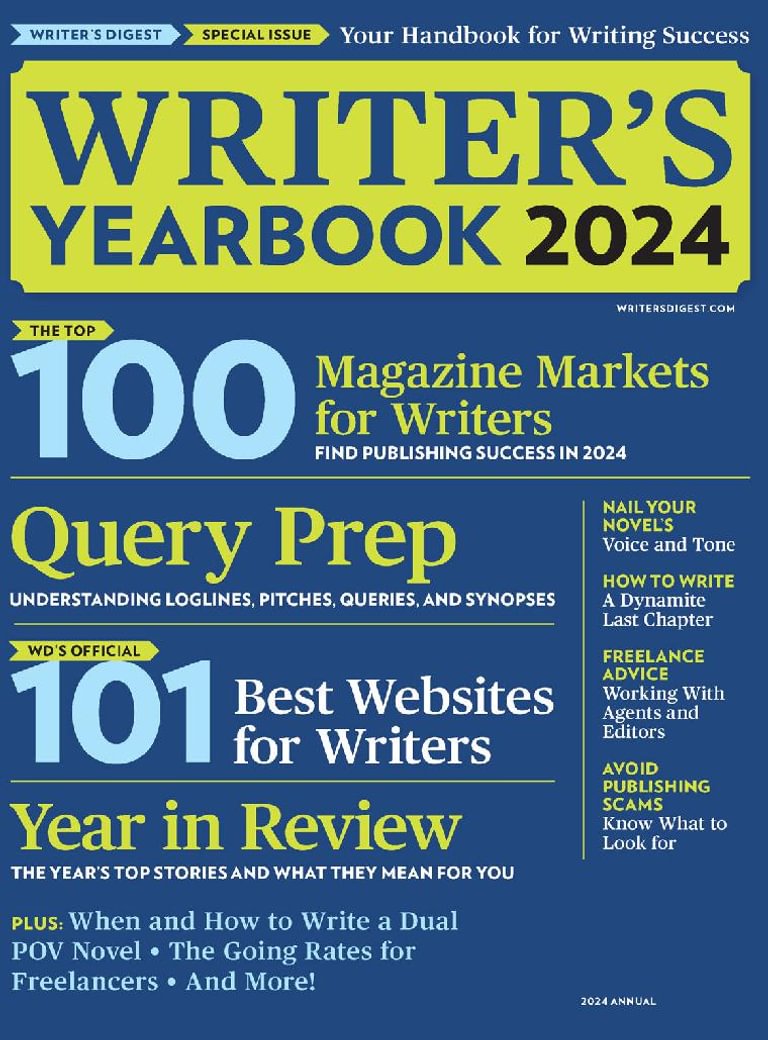 Writer's Digest Writer's Yearbook 2024 (Digital) - DiscountMags.com