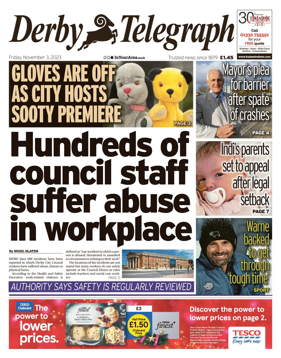 Derby Telegraph November 03, 2023 (Digital)