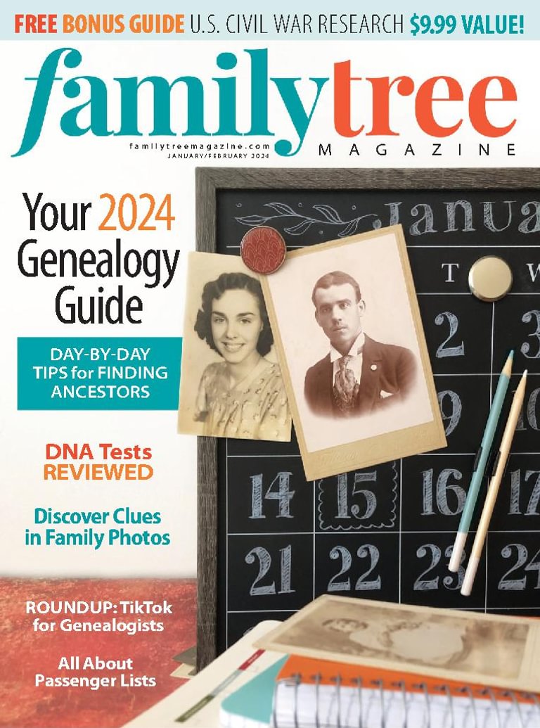 1280041 Family Tree Cover 2024 January 1 Issue 