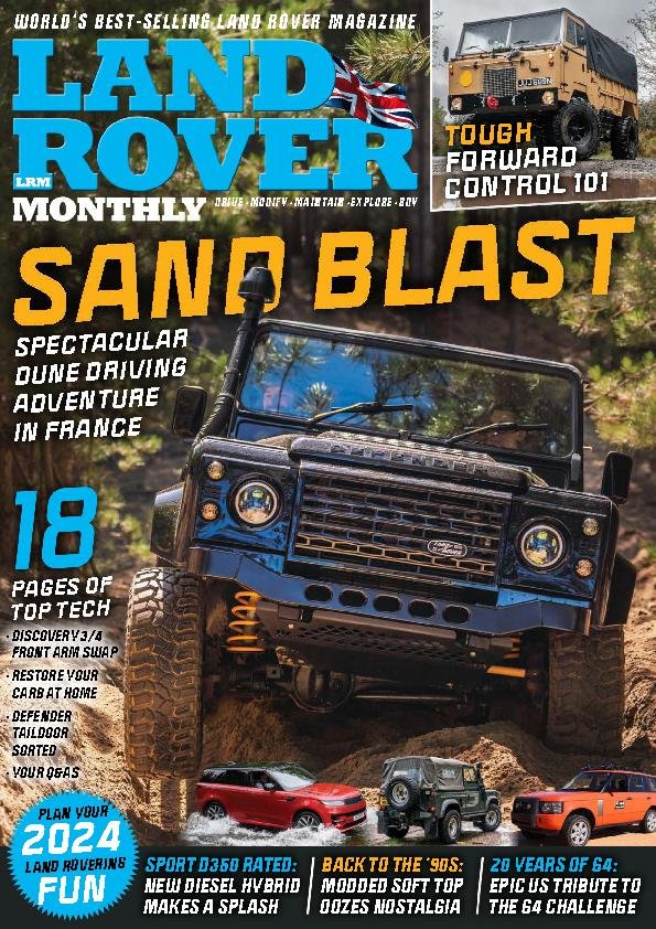 Land Rover Monthly January 2024 Digital DiscountMags Com   1280635 Land Rover Monthly Cover 2024 January 1 Issue 