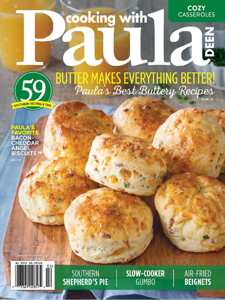 1282174 Cooking With Paula Deen Cover 2024 January 1 Issue 