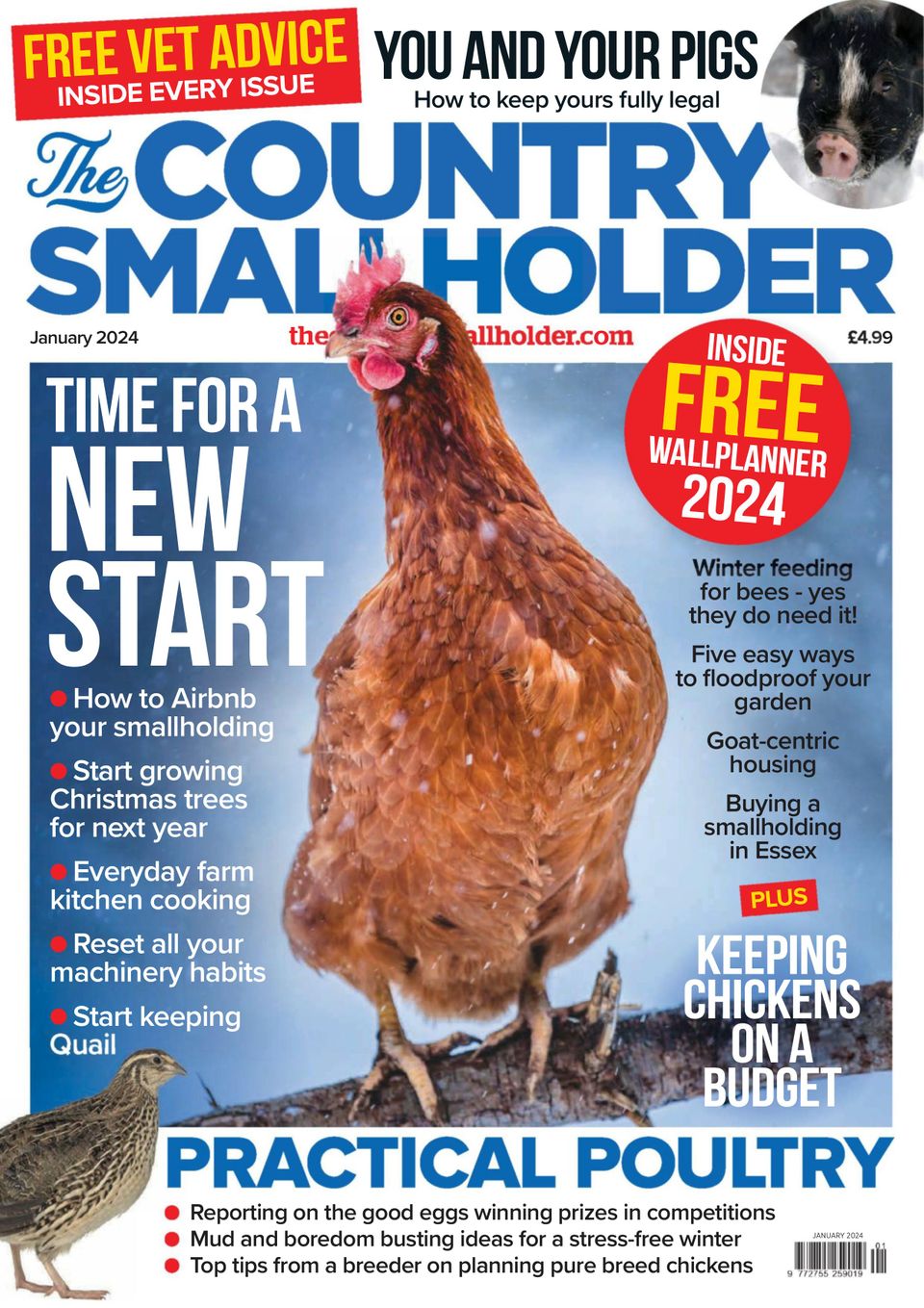 The Country Smallholder January 2024 Digital DiscountMags Com   1283268 The Country Smallholder Cover January 2024 Issue 