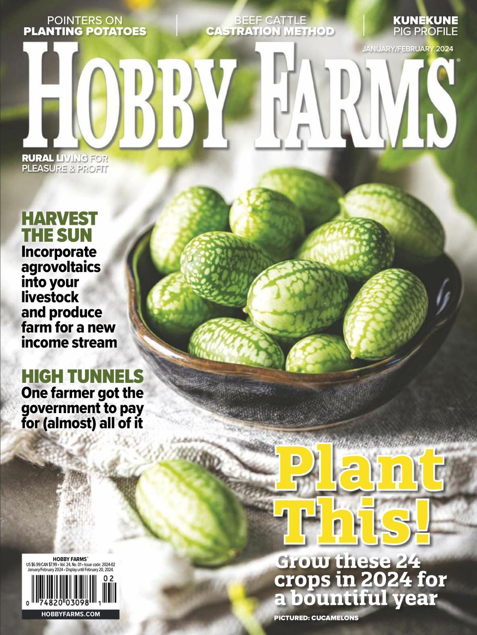 Hobby Farms January February 2024 Digital DiscountMags Com   1283711 Hobby Farms Cover January February 2024 Issue 