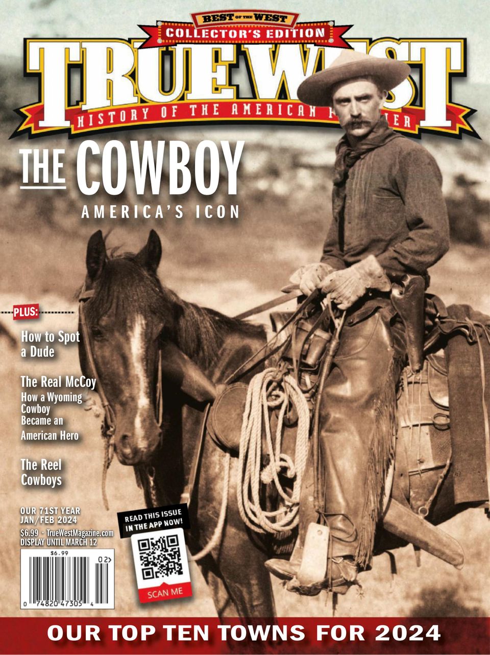 True West January February 2024 Digital DiscountMags Com   1285584 True West Cover January February 2024 Issue 