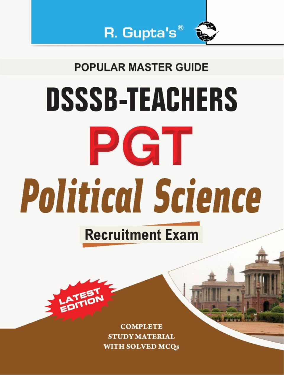 DSSSB: Teachers (PGT) Political Science Recruitment Exam Guide 2024 ...