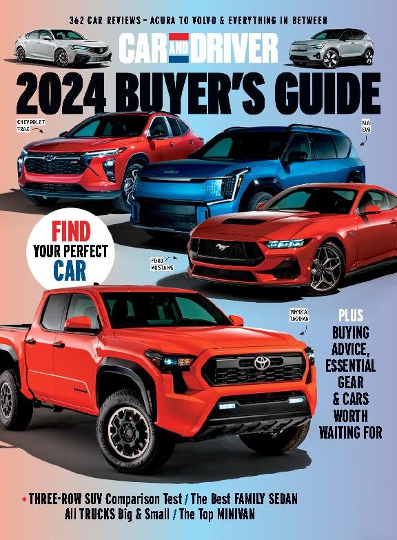 Car & Driver 2024 Buying Guide Magazine (Digital)