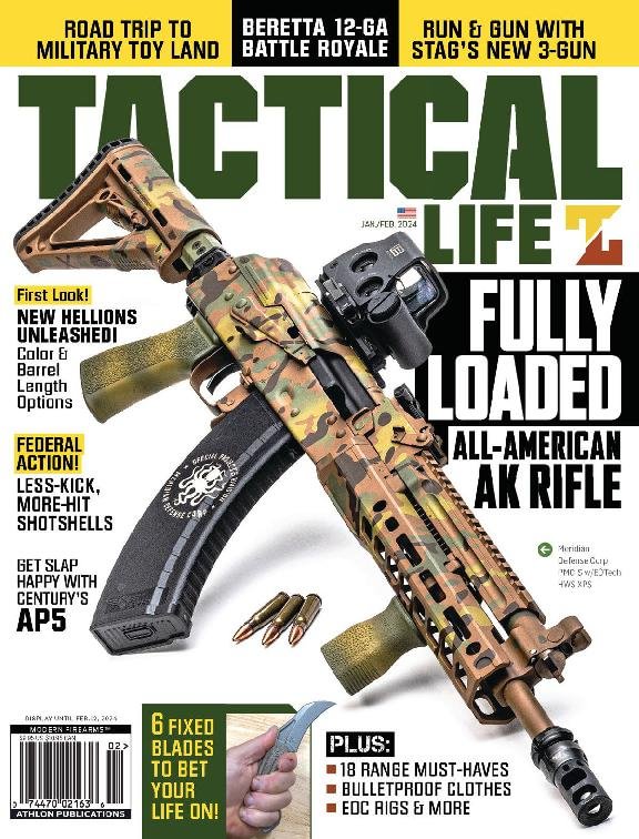 Tactical Life January February 2024 Digital DiscountMags Com   1292797 Tactical Life Cover 2024 January 1 Issue 