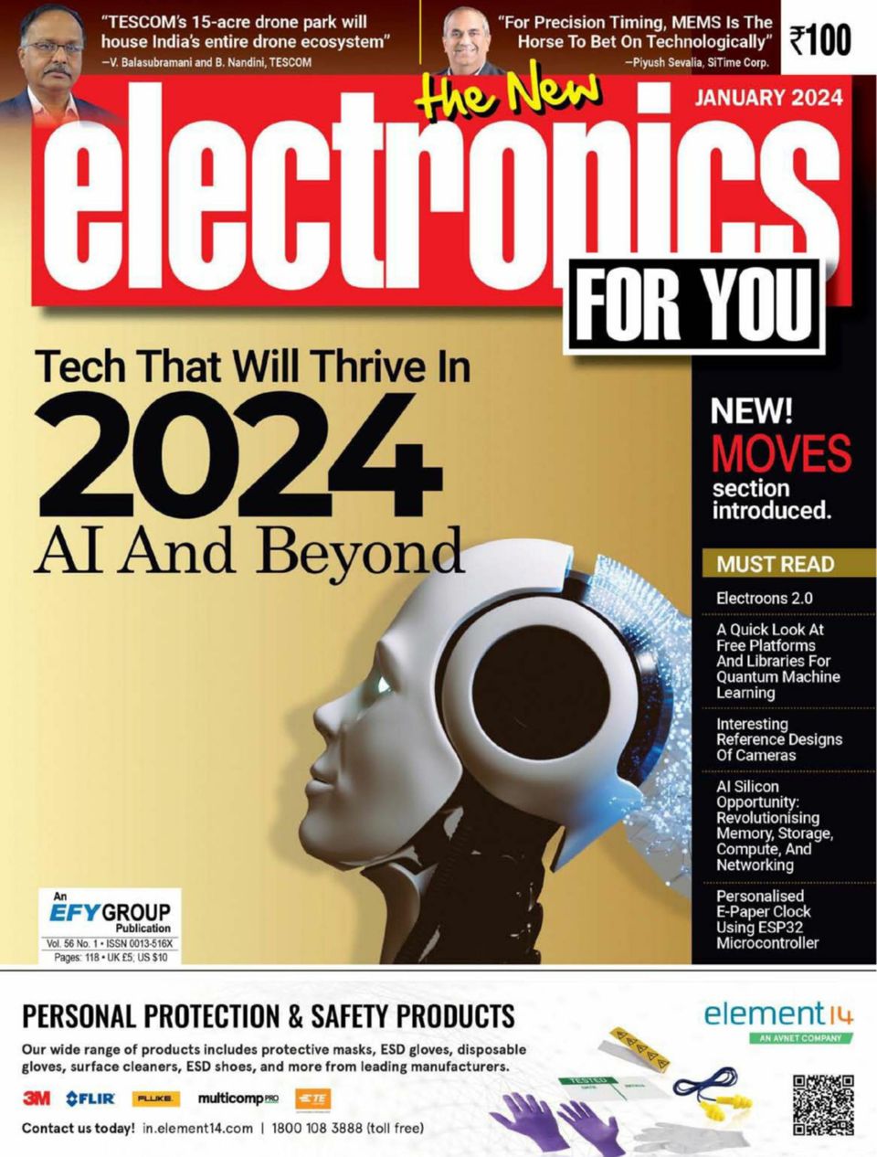 Electronics For You January 2024 (Digital)