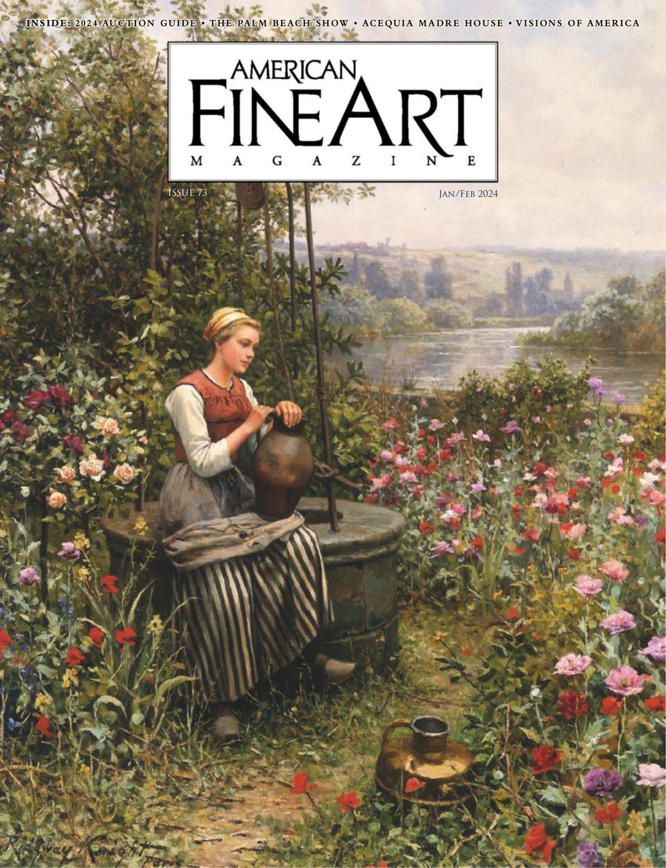 American Fine Art January February 2024 Digital DiscountMags Com   1296484 American Fine Art Cover January February 2024 Issue 