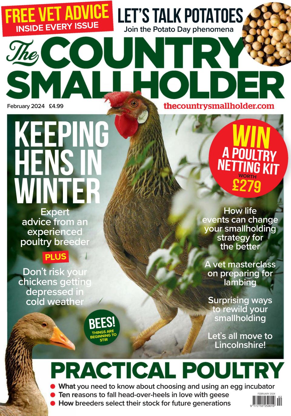 The Country Smallholder February 2024 Digital DiscountMags Com   1297011 The Country Smallholder Cover February 2024 Issue 