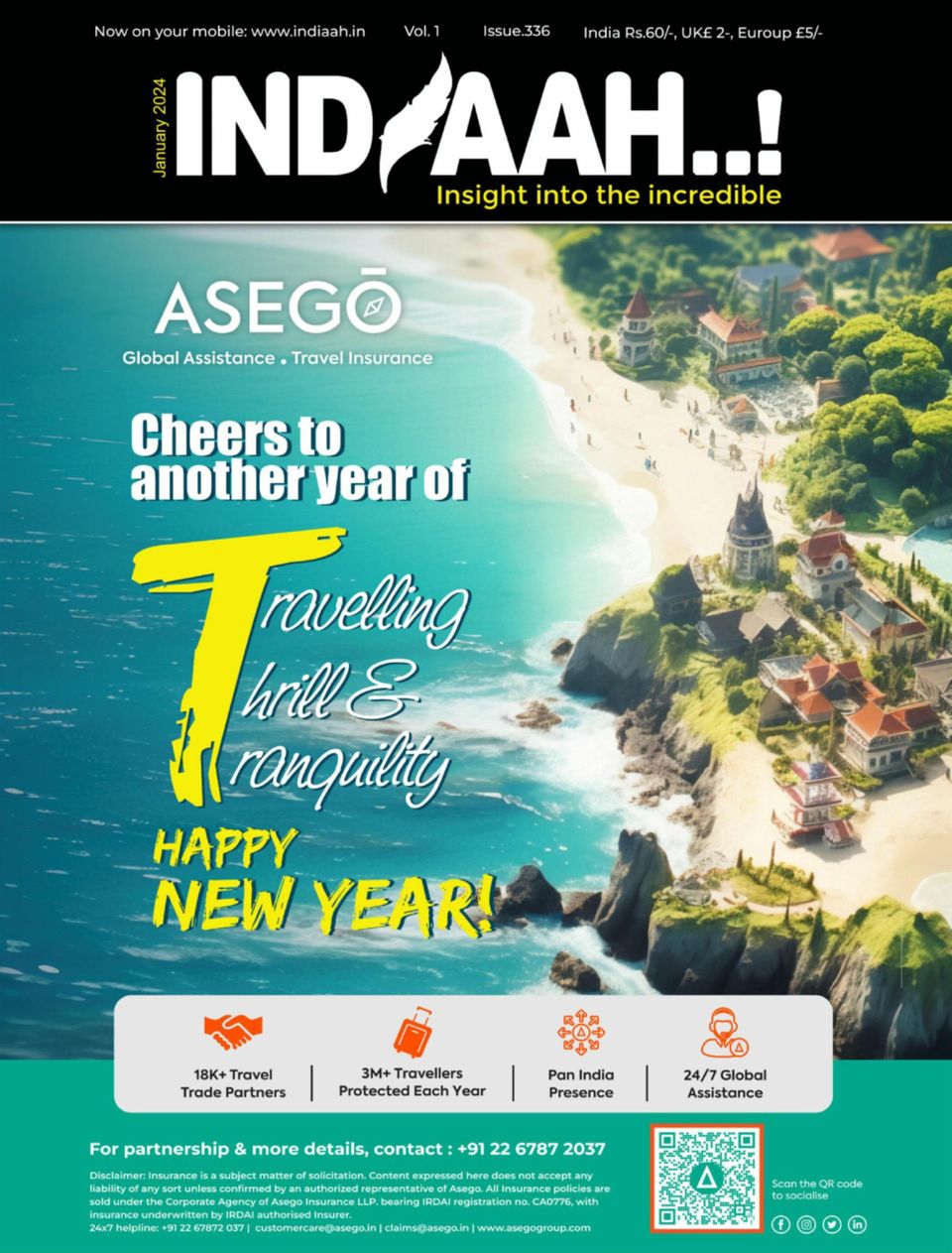 Indiaah January 2024 Digital DiscountMags Com   1298777 Indiaah Cover January 2024 Issue 