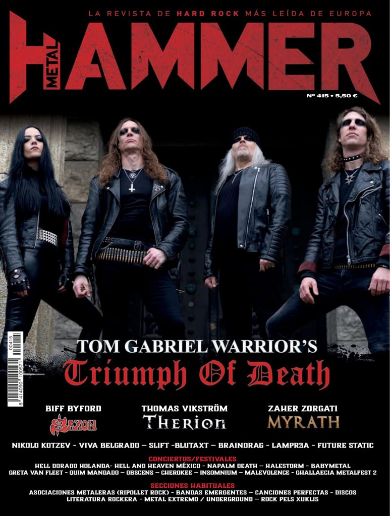 Metal Hammer Enero 20204 Digital DiscountMags Com   1298812 Metal Hammer Cover 2024 January 1 Issue 