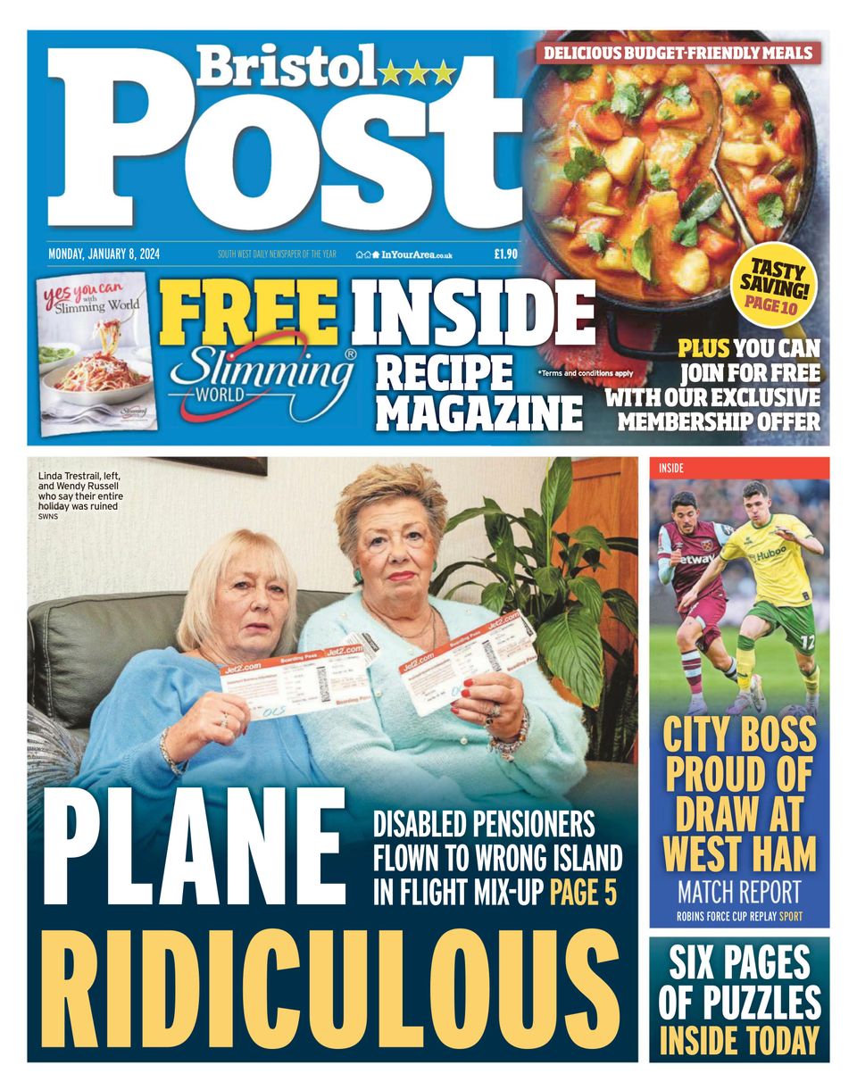 Bristol Post January 08 2024 Digital DiscountMags Com   1299234 Bristol Post Cover January 08 2024 Issue 