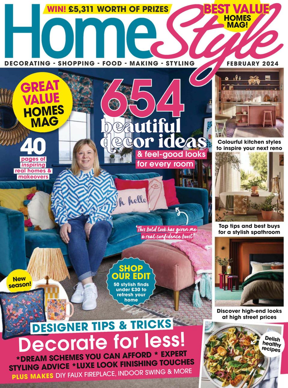 Home Style February 2024 Digital DiscountMags Com   1300023 Home Style Cover February 2024 Issue 