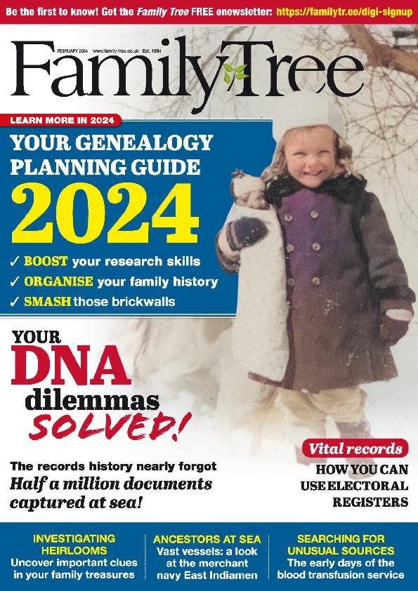 1301395 Family Tree Uk Cover 2024 January 12 Issue 