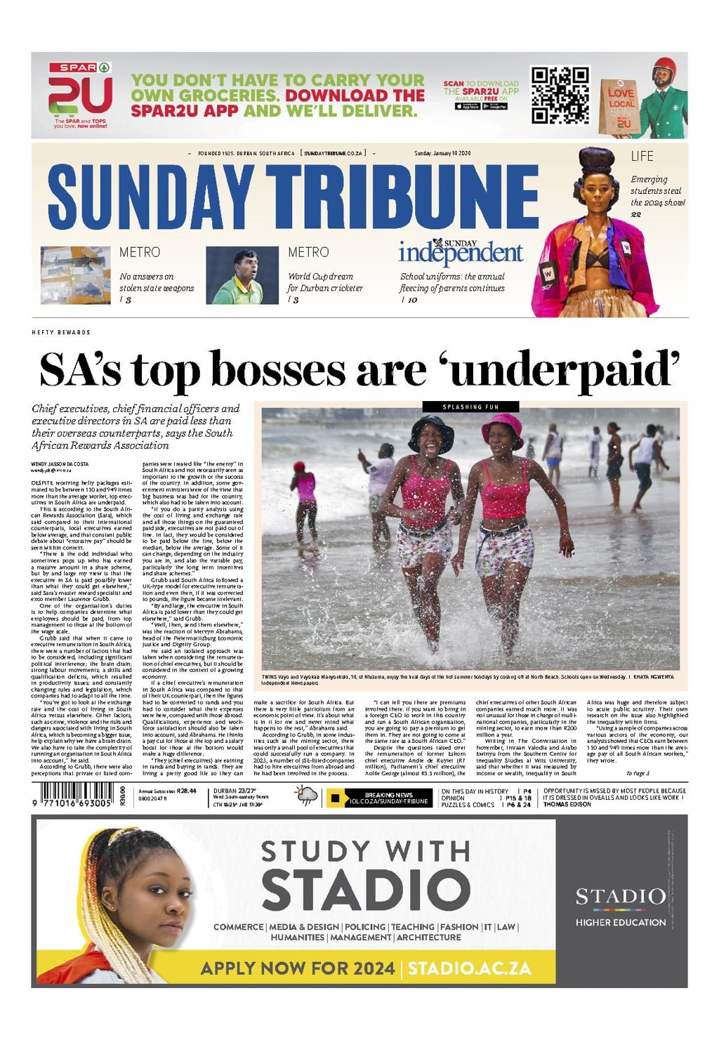 Sunday Tribune 2024-01-14 (Digital) - DiscountMags.com