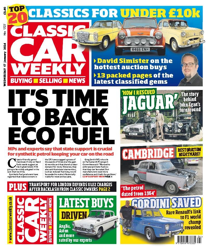 Classic Car Weekly 17 January 2024 Digital DiscountMags Com   1303765 Classic Car Weekly Cover 2024 January 17 Issue 