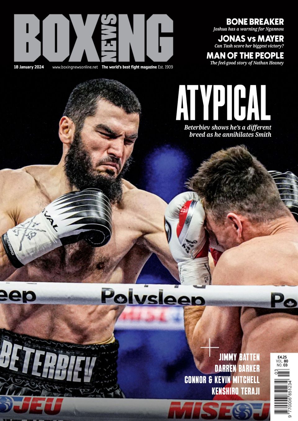 Boxing News January 18 2024 Digital DiscountMags Com   1303795 Boxing News Cover January 18 2024 Issue 