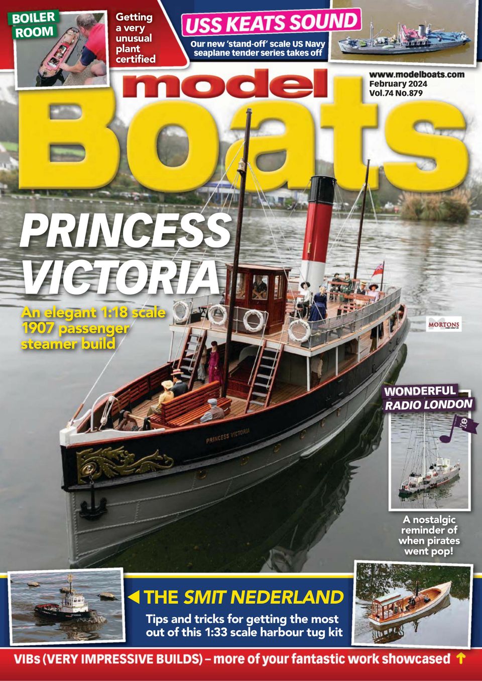 Model Boats February 2024 Digital DiscountMags Com   1304484 Model Boats Cover February 2024 Issue 