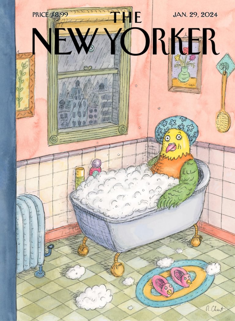 1306436 The New Yorker Cover 2024 January 29 Issue 