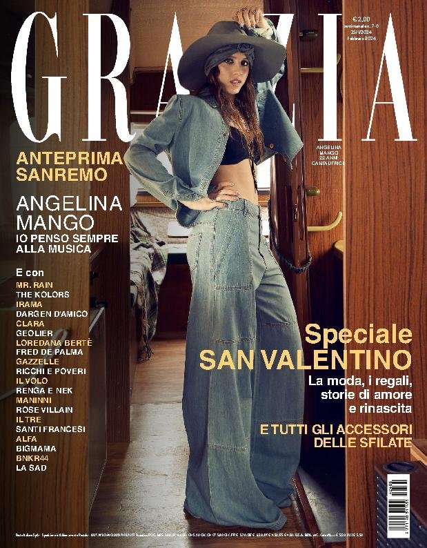 1307613 Grazia Italia Cover 2024 January 24 Issue 