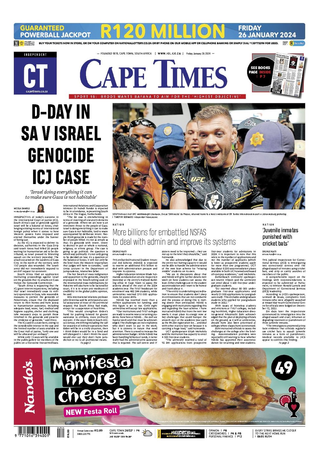 Cape Times 2024 01 26 Digital DiscountMags Com   1308045 Cape Times Cover 2024 January 26 Issue 