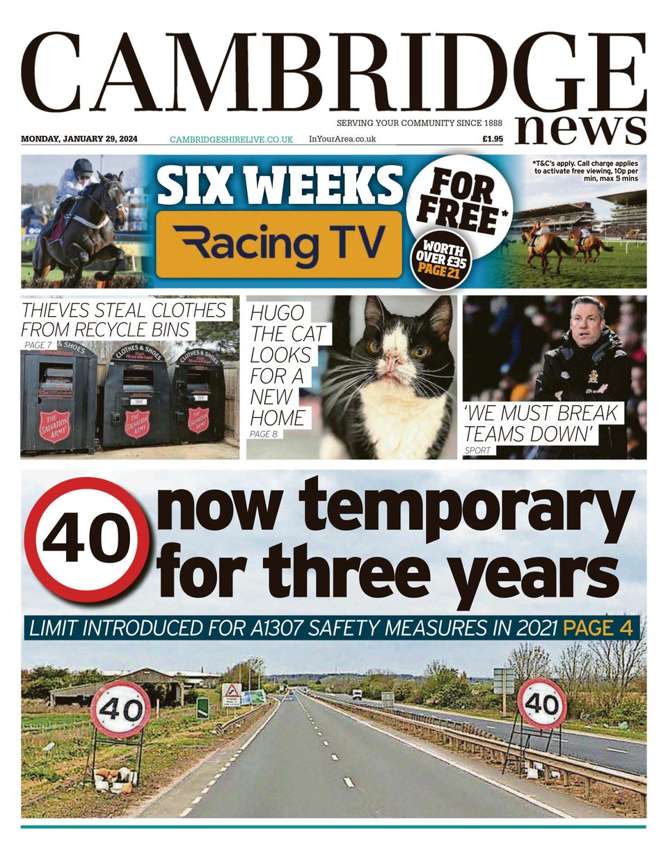 Cambridge News January 29, 2024 (Digital) - DiscountMags.com