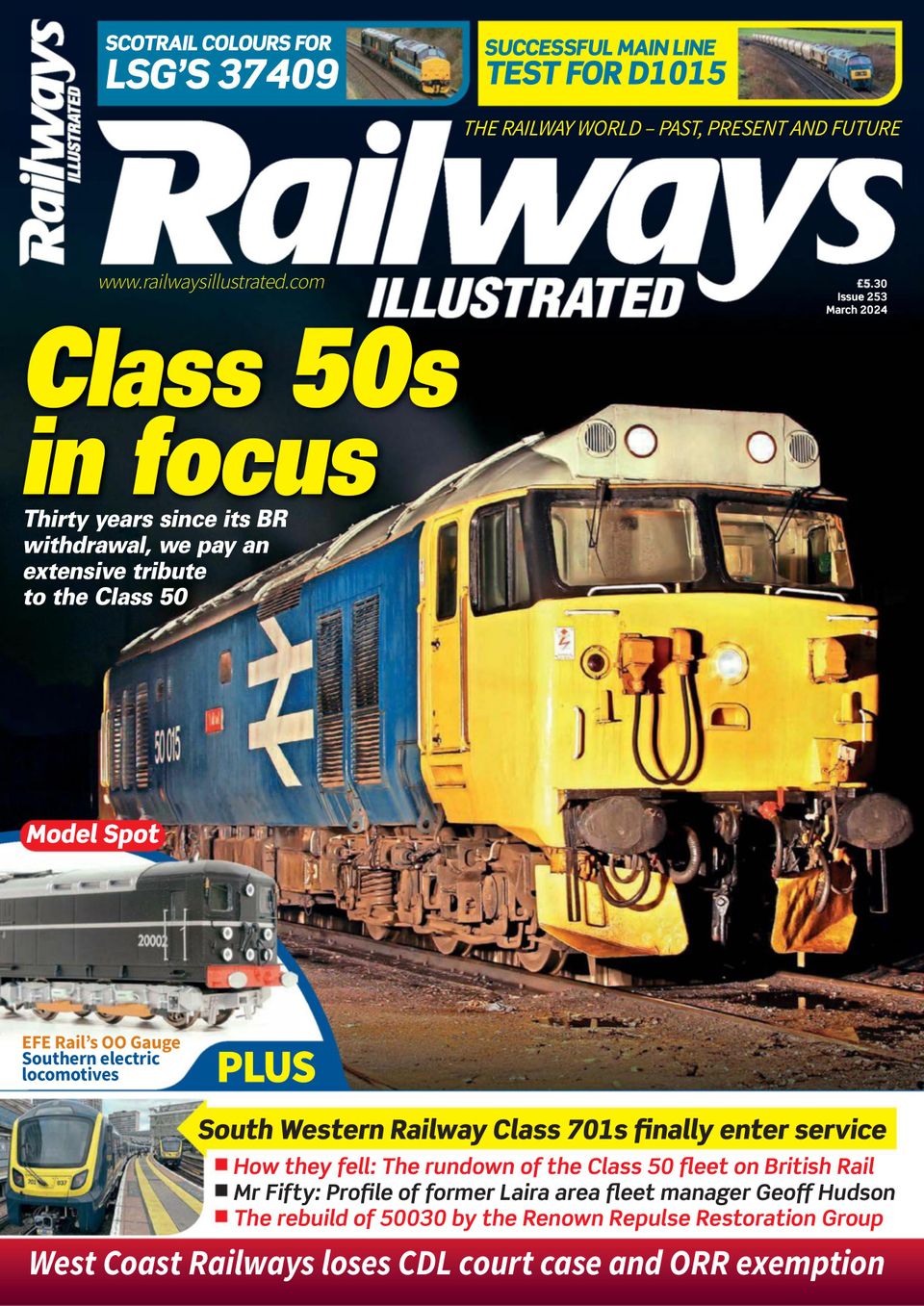 Railways Illustrated March 2024 Digital DiscountMags Com   1310007 Railways Illustrated Cover March 2024 Issue 