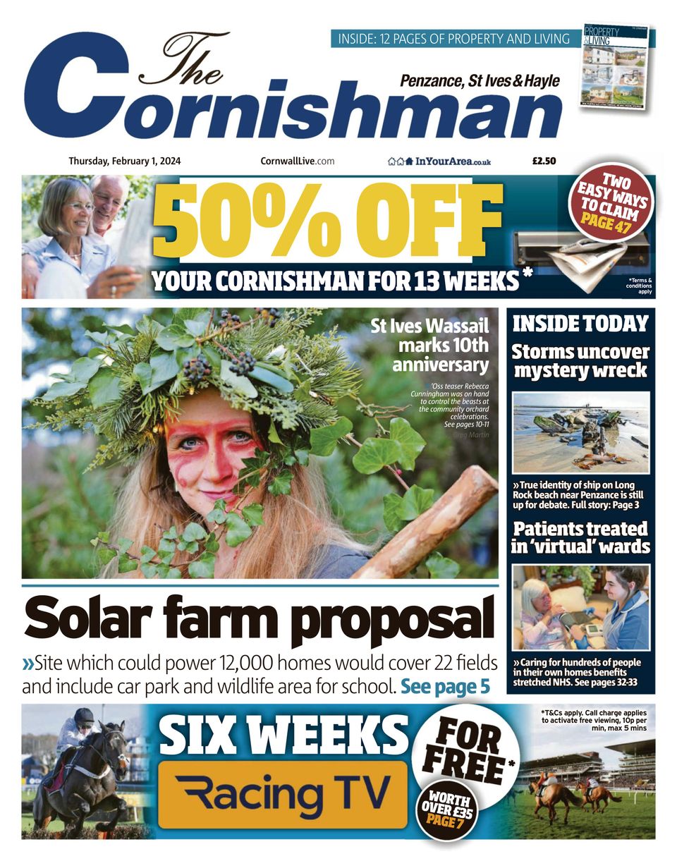 The Cornishman February 01 2024 Digital DiscountMags Com   1311204 The Cornishman Cover February 01 2024 Issue 