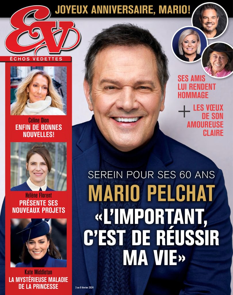 Échos Vedettes Vol.62 no.06 - 3 February 2024 (Digital) - DiscountMags.com