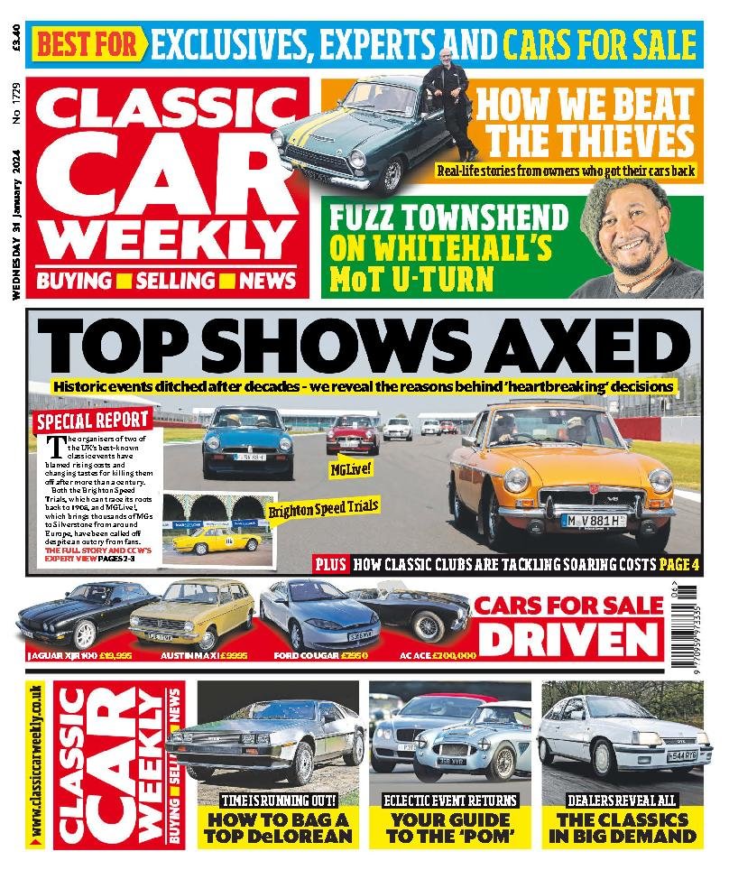 Classic Car Weekly 31 January 2024 (Digital) - DiscountMags.com