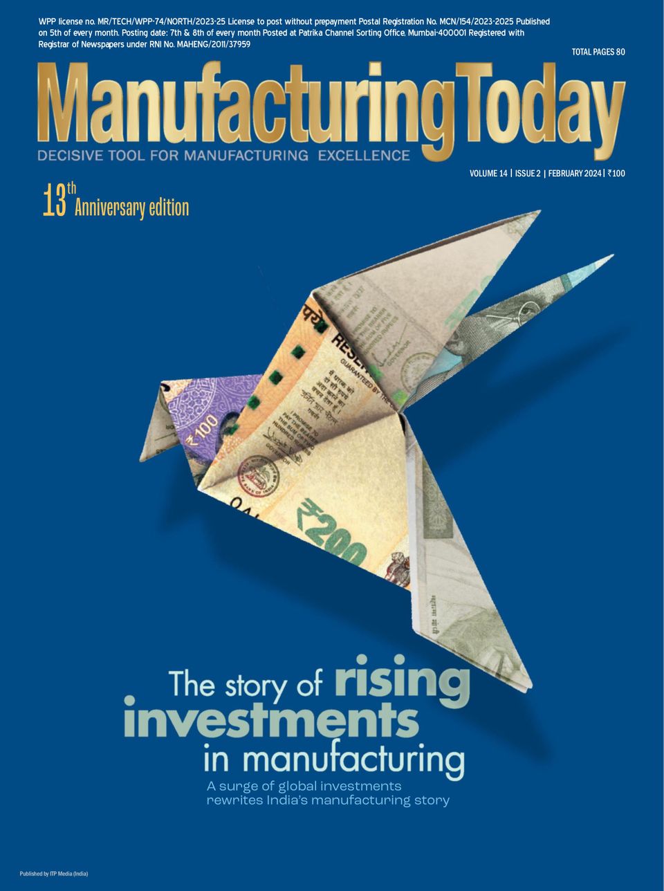 1315490 Manufacturing Today Cover February 2024 Issue 
