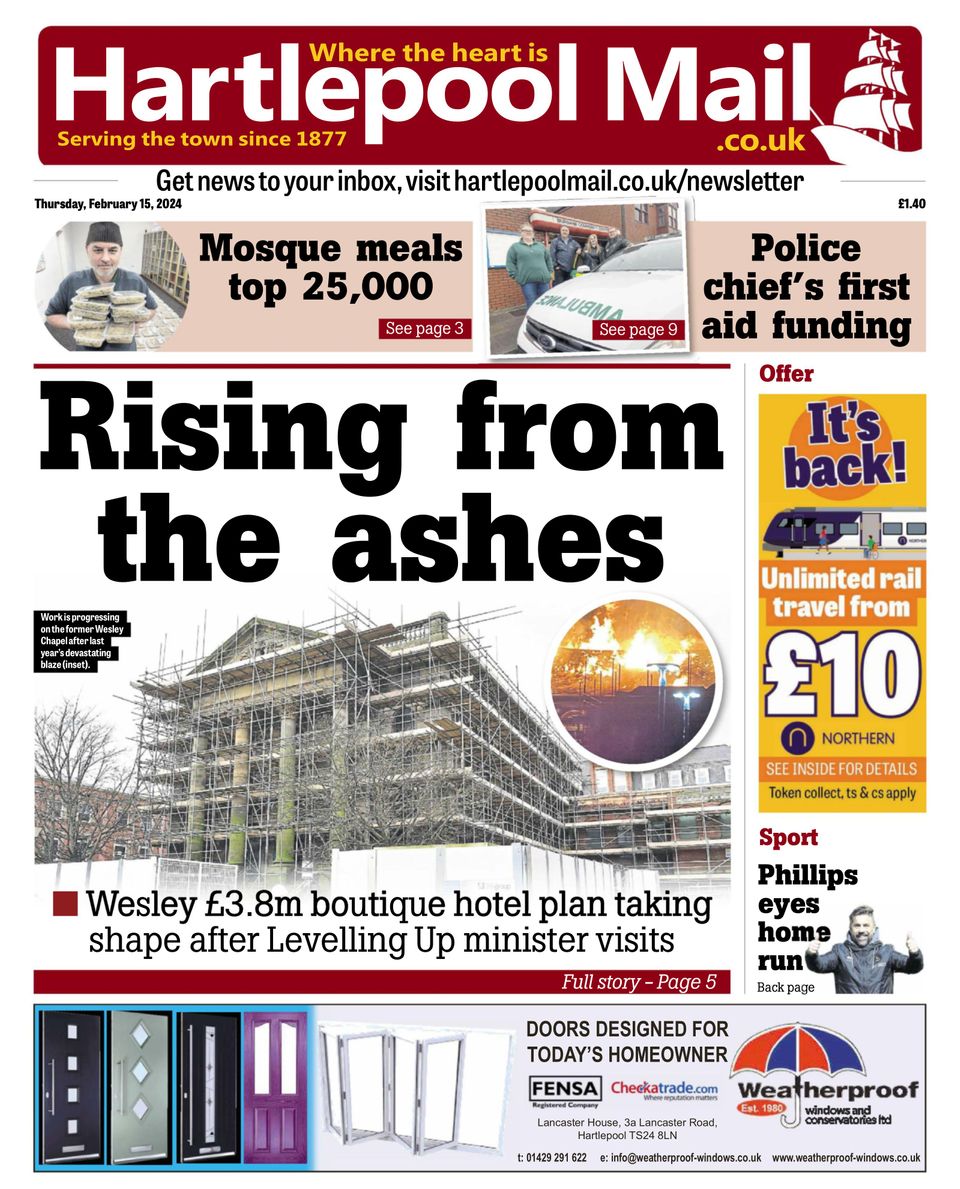 Hartlepool Mail February 15, 2024 (Digital) - DiscountMags.com