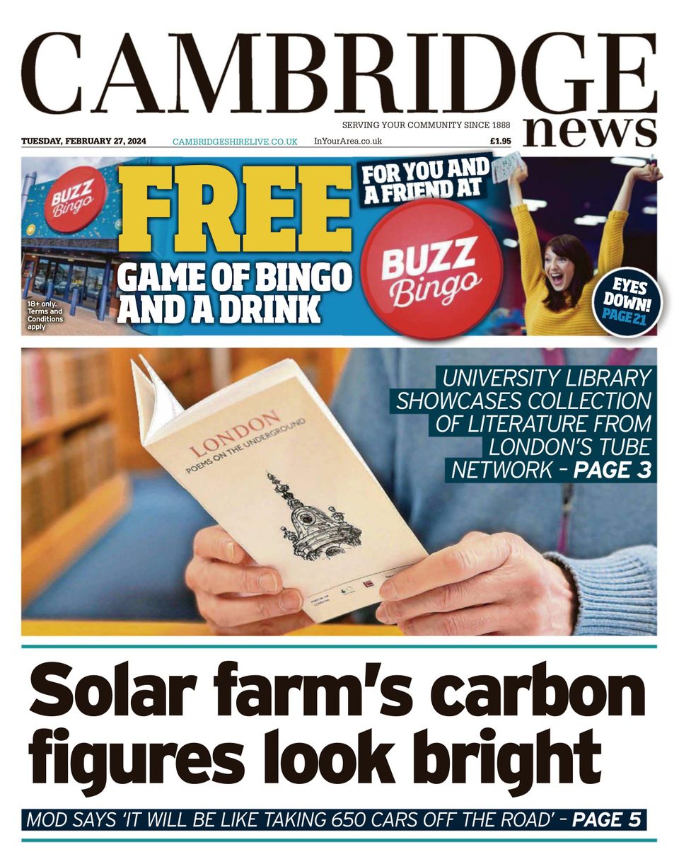 Cambridge News February 27 2024 Digital DiscountMags Com   1324630 Cambridge News Cover February 27 2024 Issue 