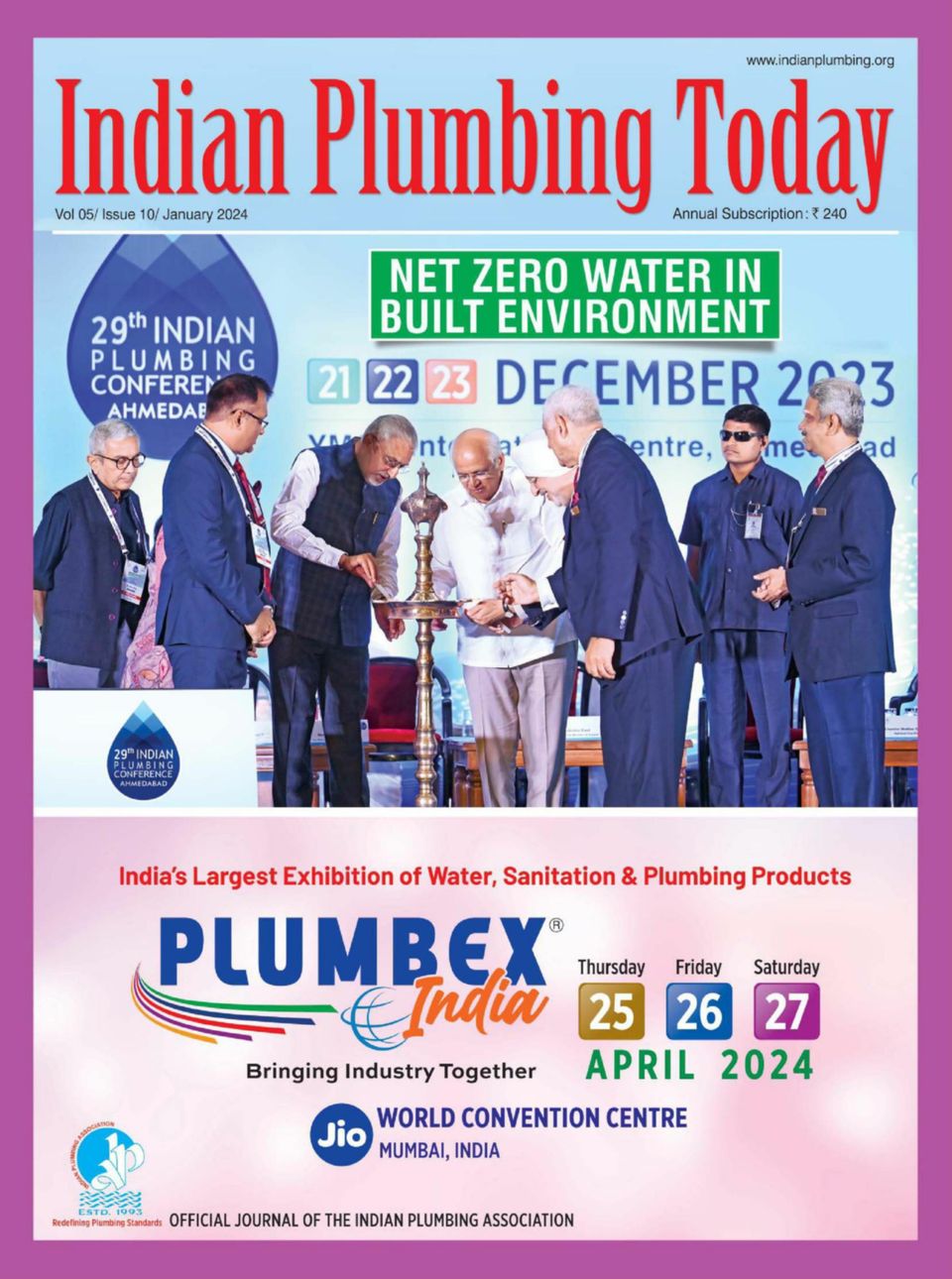 Indian Plumbing Today January 2024 Digital DiscountMags Com   1326876 Indian Plumbing Today Cover January 2024 Issue 