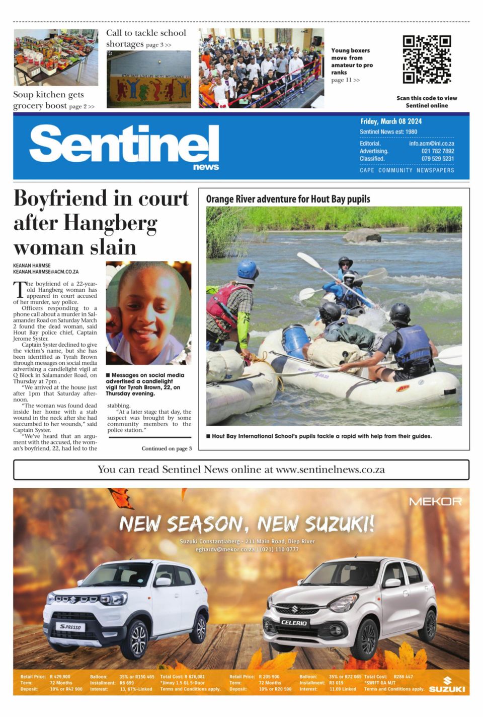 Sentinel News March 08, 2024 (Digital) - DiscountMags.com