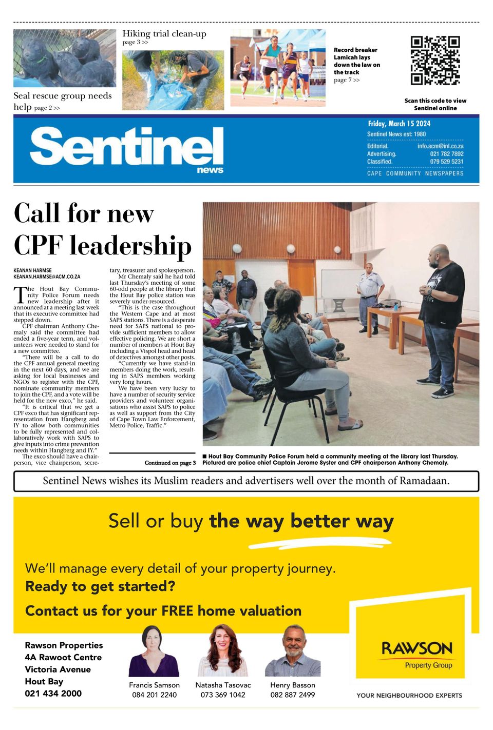 Sentinel News March 15, 2024 (Digital) - DiscountMags.com