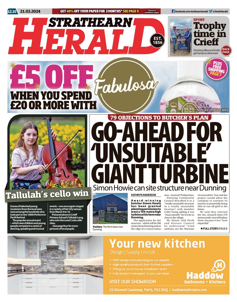 Strathearn Herald March 21, 2024 (Digital) - DiscountMags.com