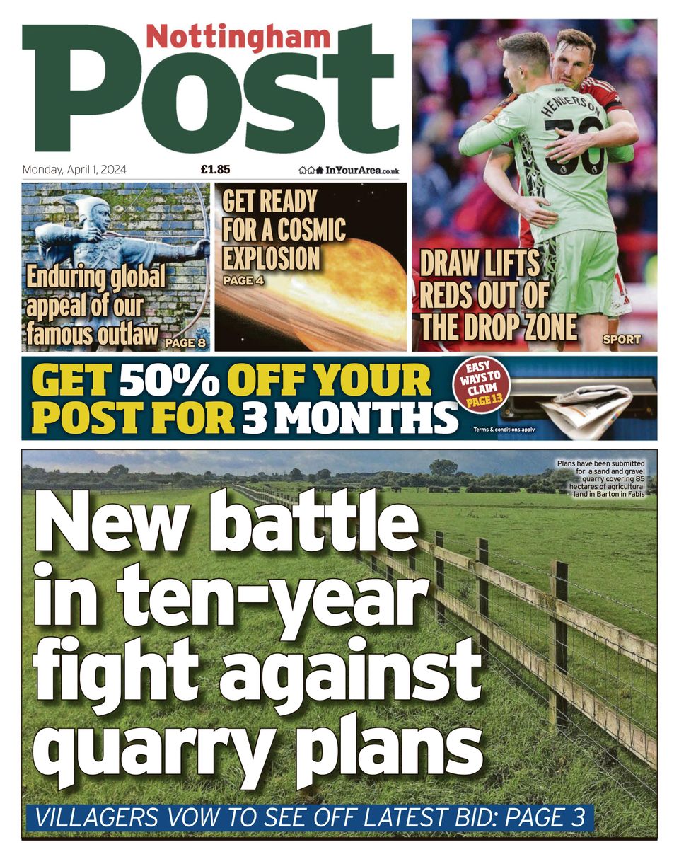 Nottingham Post April 01, 2024 (Digital)