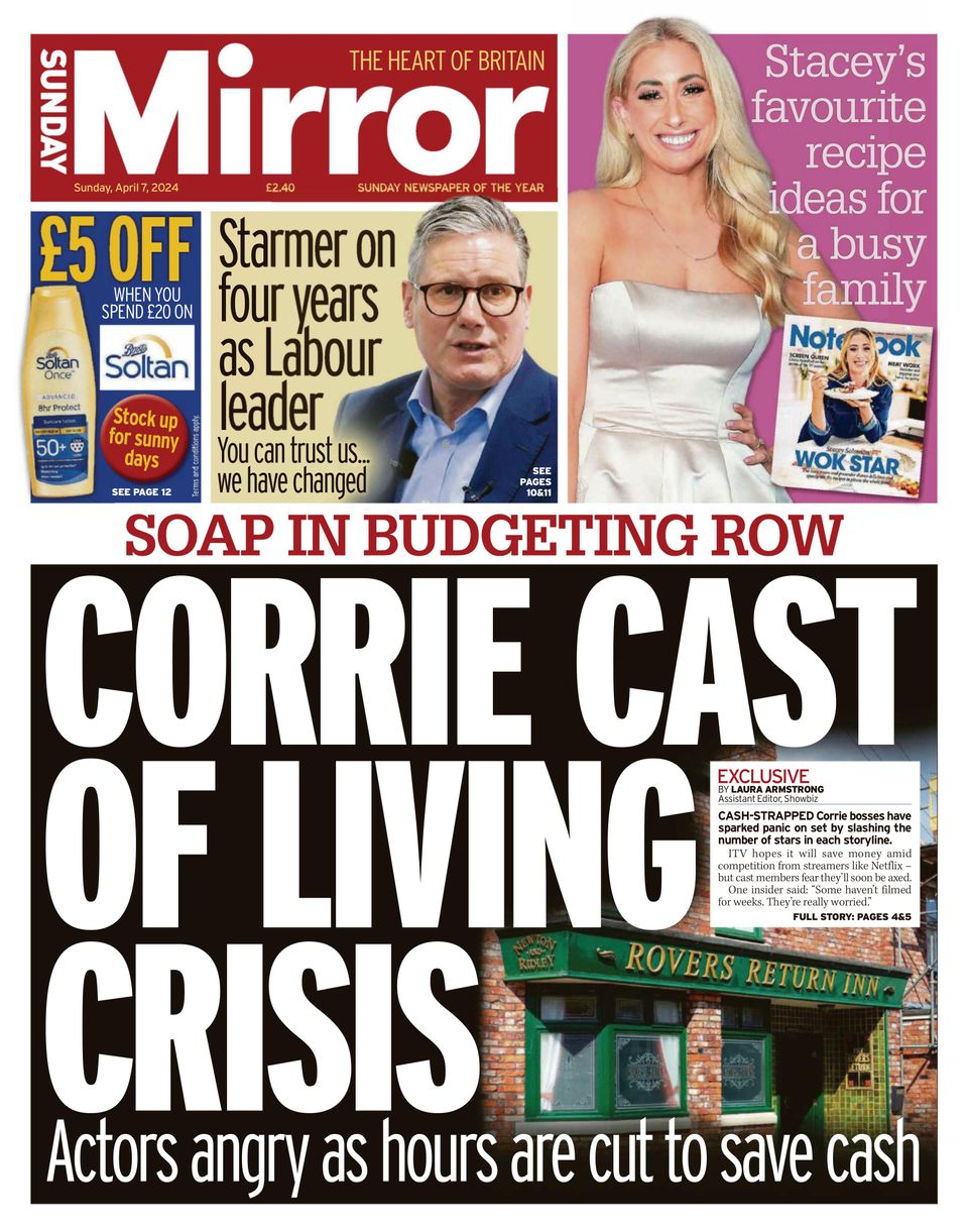 The Sunday Mirror April 07, 2024 (Digital) - DiscountMags.com