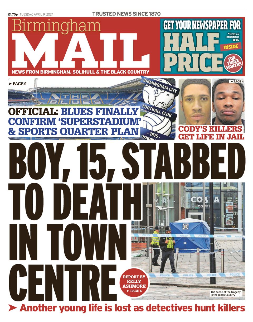 Birmingham Mail April 09, 2024 (Digital) - DiscountMags.com