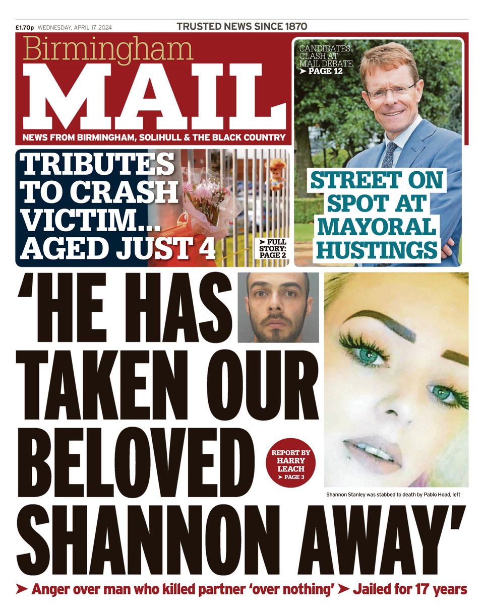 Birmingham Mail April 17, 2024 (Digital) - DiscountMags.com