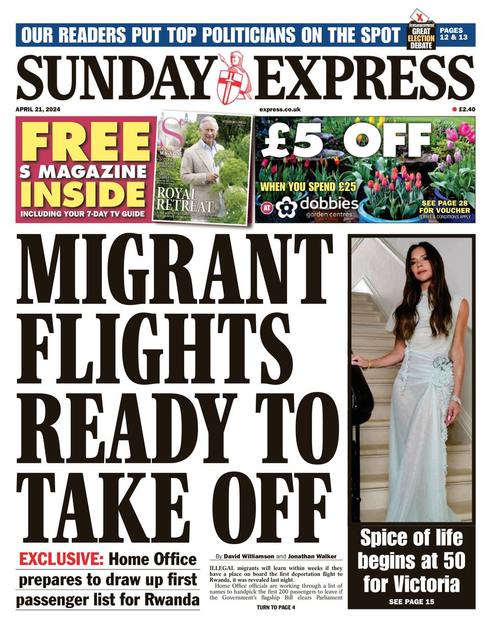 Sunday Express April 21, 2024 (Digital) - DiscountMags.com