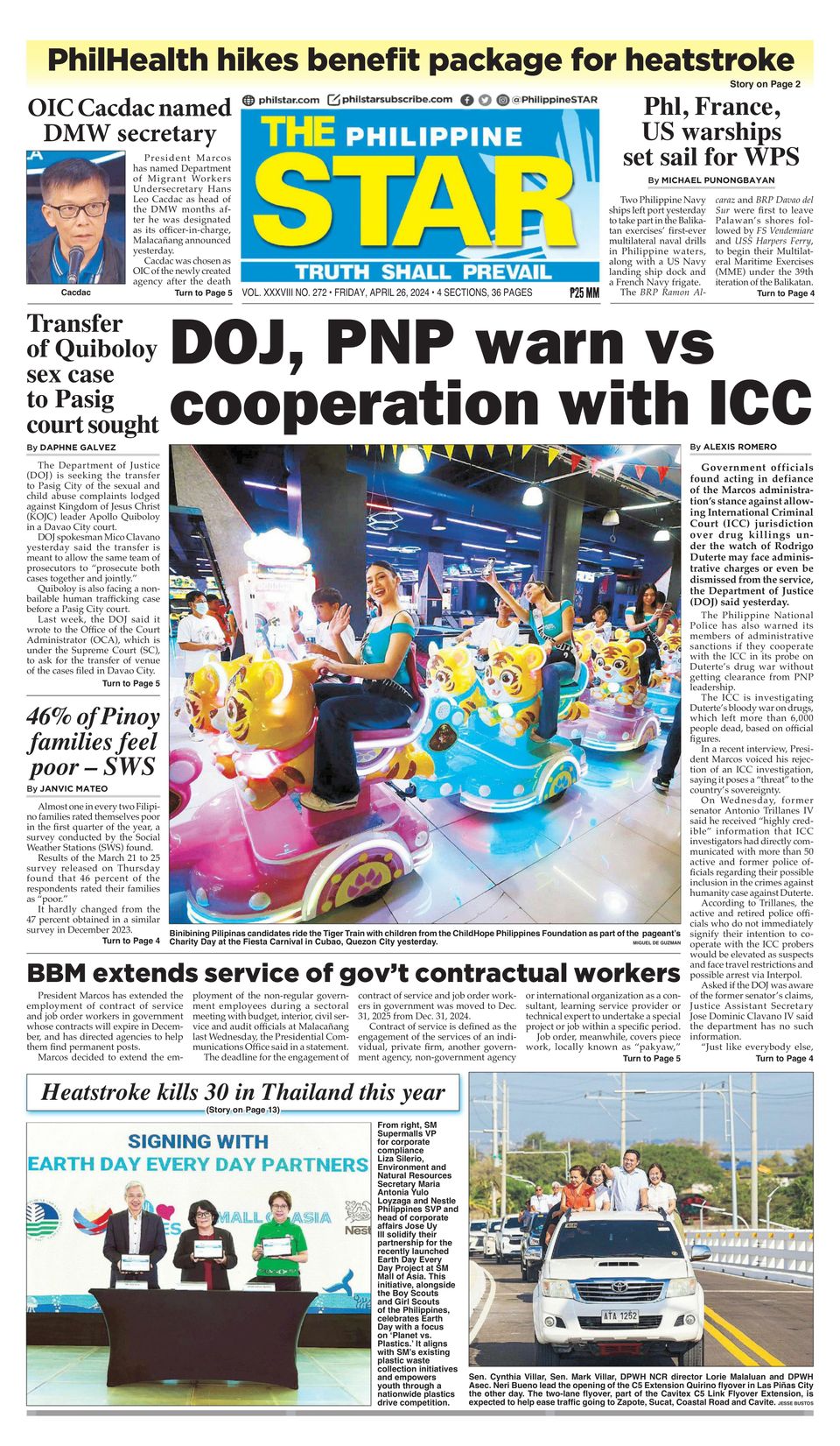 The Philippine Star April 26, 2024 (Digital) - DiscountMags.com